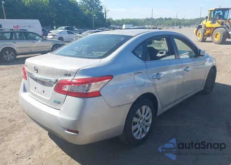 2013 Nissan Sentra Sv из США, поврежденный, VIN 3N1AB7AP0DL678746